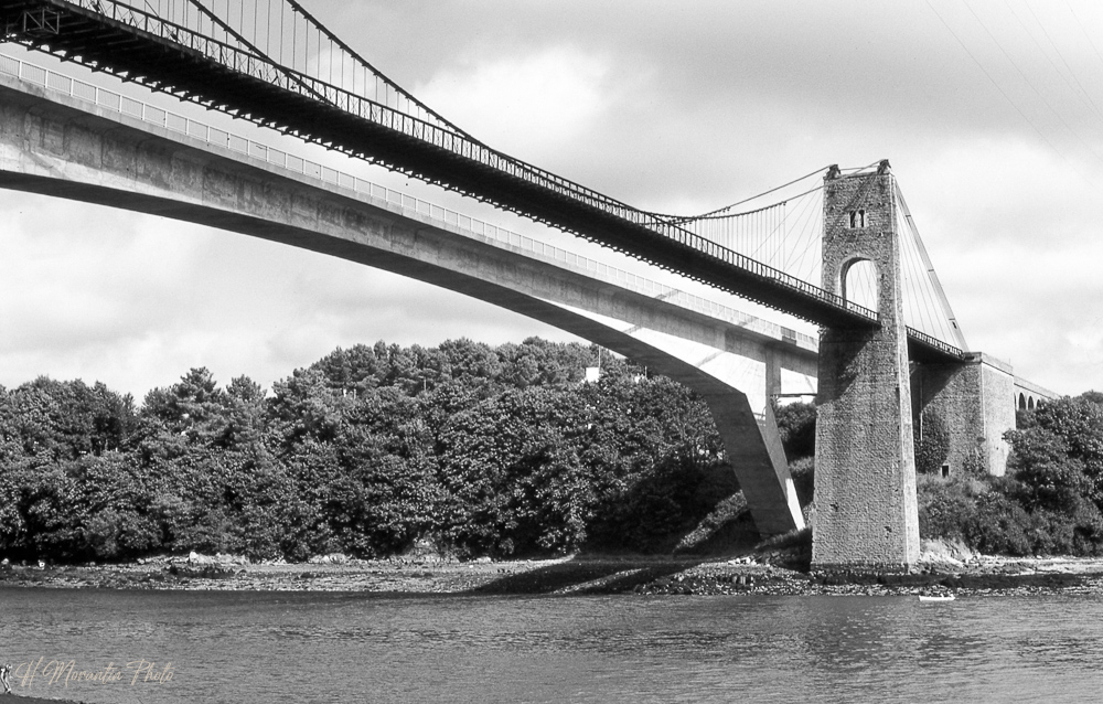 Les 2 ponts du Bonhomme en 1980 (Archives argentique)
